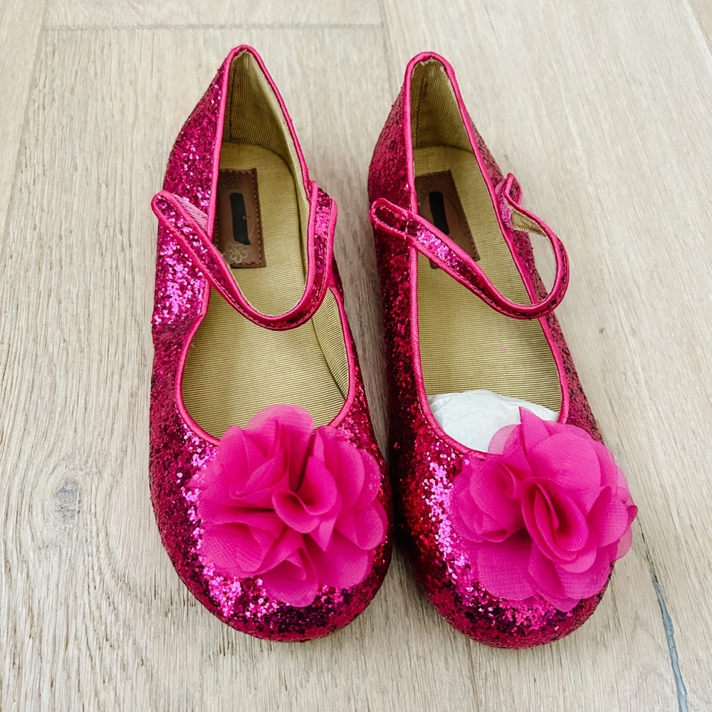 Sparkly holiday dress shoes